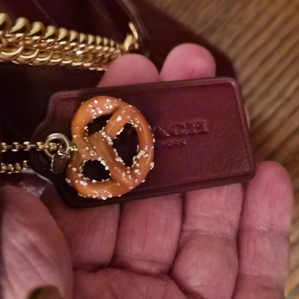 Coach Small Pretzel Shoe Charm